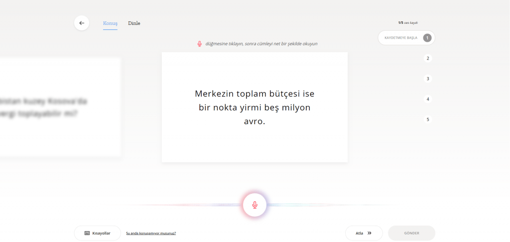 Common Voice: Makinelere Konuşmayı Öğretin 2 Common Voice: Makinelere Konuşmayı Öğretin 2