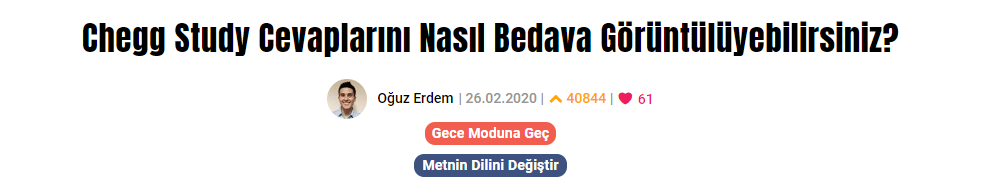 Karşınızda: İngilizce Metin Desteği 2 Karşınızda: İngilizce Metin Desteği 2